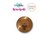 CarlijnDesign Waxzegel 50 Merry Toffee Nuts (CDWX-0079)