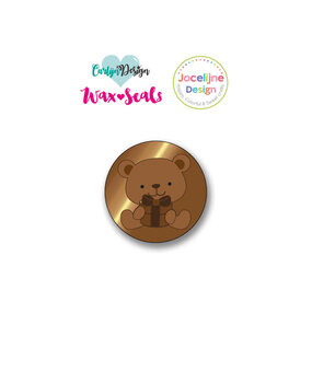 CarlijnDesign Waxzegel 50 Merry Toffee Nuts (CDWX-0079)