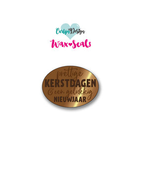 CarlijnDesign Waxzegel 51 Kerstwens (CDWX-0080)