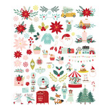 Spellbinders Oh Joyful Day Cardstock Diecut Ephemera Pack (168523)