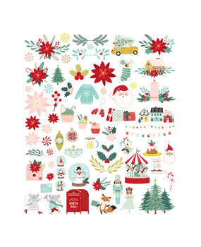 Spellbinders Oh Joyful Day Cardstock Diecut Ephemera Pack (168523)