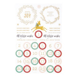 Spellbinders Oh Joyful Day Clear Sticker Pack (168531)