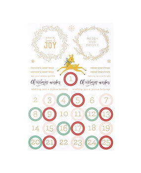 Spellbinders Oh Joyful Day Clear Sticker Pack (168531)