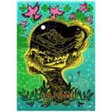 Sizzix Studio Clear Stamps w/Stencils by Cat Kerr Ikigai (666756)