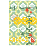 Sizzix Studio Clear Stamps w/Stencils by Vic Hollins Retro (666759)