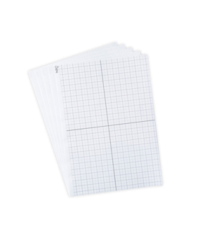 Sizzix Studio Accessory Sticky Grid Sheets 8 1/4x11 5/8 Inch (5cs) (666787) Sizzix Studio Accessory Sticky Grid Sheets 8 1/4x11 5/8 Inch (5cs) (666787)