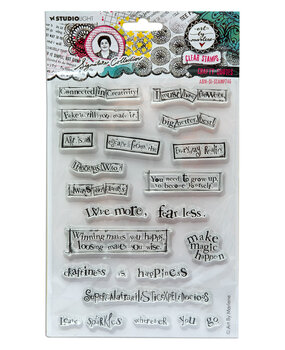 Art By Marlene Signature Collection Clear Stamp Crafty Quotes (ABM-SI-STAMP746)