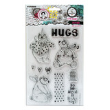 Art By Marlene Signature Collection Clear Stamp Bear Hugs (ABM-SI-STAMP747) (DISCONTINUED)