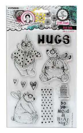 Art By Marlene Signature Collection Clear Stamp Bear Hugs (ABM-SI-STAMP747) (DISCONTINUED) Art By Marlene Signature Collection Clear Stamp Bear Hugs (ABM-SI-STAMP747) (DISCONTINUED)