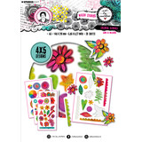 Art By Marlene Signature Collection Washi Sticker Sheets Colorful Elements (ABM-SI-WASH28) (DISCONTINUED)