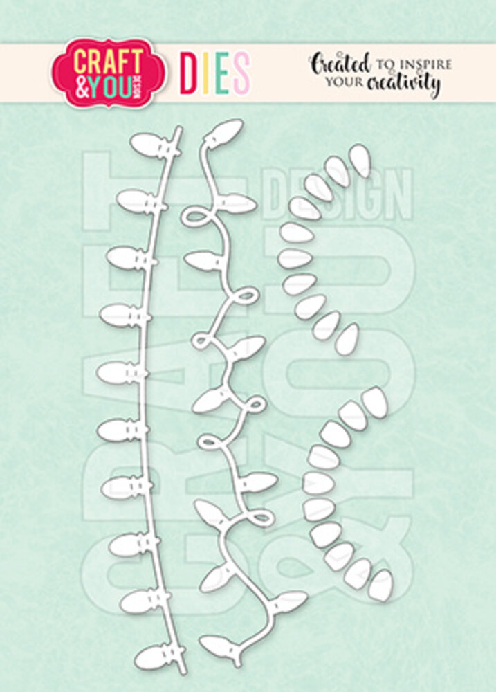Craft & You Design Christmas Lights Dies (CYD-CW312)