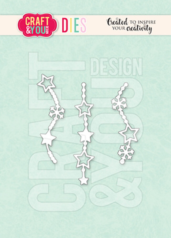 Craft & You Design Decorative Chains 1 Dies (CYD-CW313) Craft & You Design Decorative Chains 1 Dies (CYD-CW313)