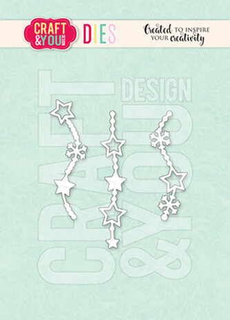 Craft & You Design Decorative Chains 1 Dies (CYD-CW313) Craft & You Design Decorative Chains 1 Dies (CYD-CW313)