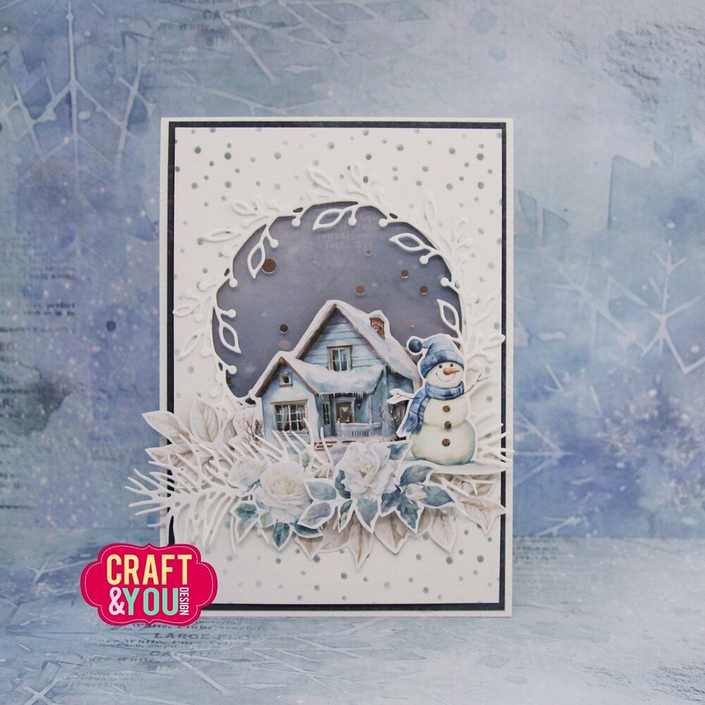 Craft & You Design Delicate Wreath Dies (CYD-CW315) Craft & You Design Delicate Wreath Dies (CYD-CW315)