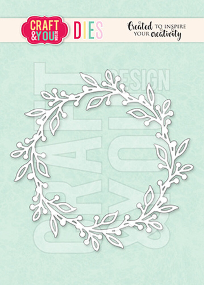 Craft & You Design Delicate Wreath Dies (CYD-CW315) Craft & You Design Delicate Wreath Dies (CYD-CW315)