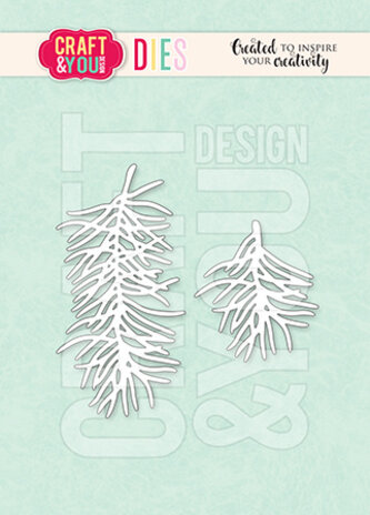Craft & You Design Fir Branches Dies (CYD-CW317)