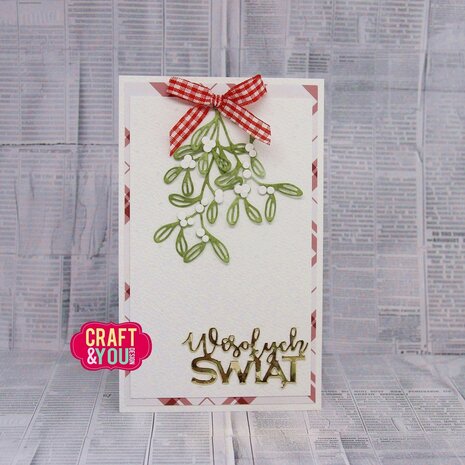 Craft & You Design Sprig of Mistletoe Dies (CYD-CW318) Craft & You Design Sprig of Mistletoe Dies (CYD-CW318)