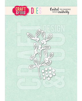 Craft & You Design Sprig of Mistletoe Dies (CYD-CW318)