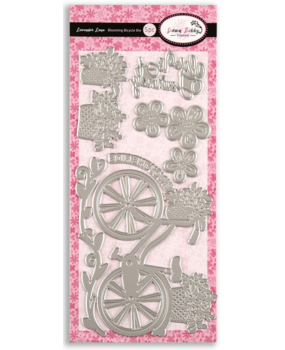 Dawn Bibby Lavender Lane Blooming Bicycle Die DL (DB1011) (OUTLET)