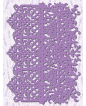 Dawn Bibby Provencal Elegant Lace Stencil (DB1061) (OUTLET)