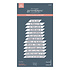 Shine Bright Sentiment Strips Press Plate & Die Set (BP-206) Shine Bright Sentiment Strips Press Plate & Die Set (BP-206)
