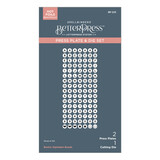 Spellbinders Bestie Alphabet Beads Press Plate & Die Set (BP-223) (DISCONTINUED) Spellbinders Bestie Alphabet Beads Press Plate & Die Set (BP-223) (DISCONTINUED)