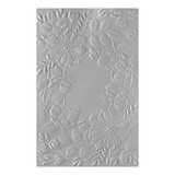 Spellbinders Fresh Picked Floral Frame 3D Embossing Folder (E3D-101) (DISCONTINUED)