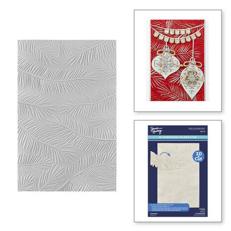 Spellbinders Branches 3D Embossing Folder &Die (E3D-115) Spellbinders Branches 3D Embossing Folder &Die (E3D-115)
