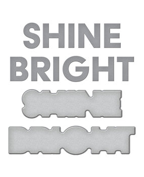 Spellbinders Shine Bright Etched Dies (S3-501)