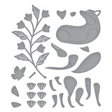 Spellbinders Finley the Fox Etched Dies (S4-1379) (DISCONTINUED)