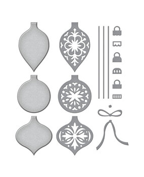 Spellbinders Vintage Layered Ornaments Etched Dies (S4-1394) Spellbinders Vintage Layered Ornaments Etched Dies (S4-1394)