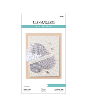 Spellbinders Disco Balls Etched Dies (S5-648)