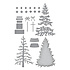 Classic Christmas Tree Etched Dies (S5-665) Classic Christmas Tree Etched Dies (S5-665)