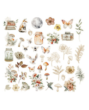 Spellbinders Woodland Tales Die Cut Shapes (SCS-361) (DISCONTINUED)