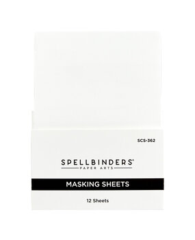 Spellbinders Masking Sheets (12pcs) (SCS-362) Spellbinders Masking Sheets (12pcs) (SCS-362)
