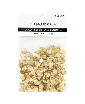 Spellbinders Satin Gold Sequins (SCS-364)