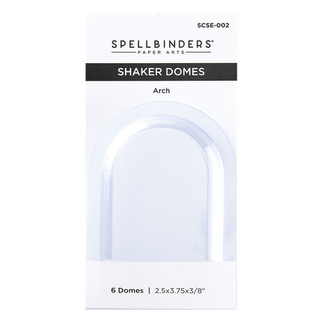 Spellbinders Arch Shaker Domes (6pcs) (SCSE-002) Spellbinders Arch Shaker Domes (6pcs) (SCSE-002)