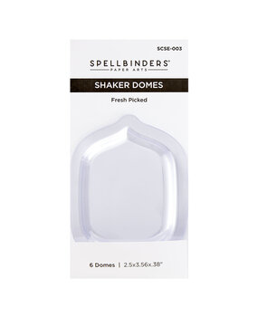 Spellbinders Fresh Picked Shaker Domes (6pcs) (SCSE-003)