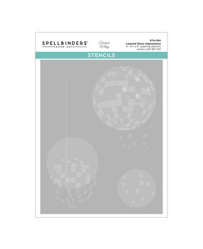 Spellbinders Layered Disco Impressions Stencils (STN-094) Spellbinders Layered Disco Impressions Stencils (STN-094)