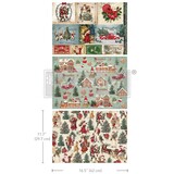 Re-Design with Prima A3 Decoupage Fiber Pack - Santaland Sparkle (671464)