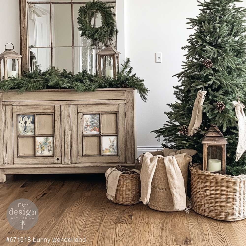 Re-Design with Prima A3 Decoupage Fiber Pack - Bunny Wonderland (671518) Re-Design with Prima A3 Decoupage Fiber Pack - Bunny Wonderland (671518)