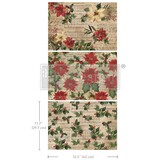 Re-Design with Prima A3 Decoupage Fiber Pack - Poinsettias (671563)