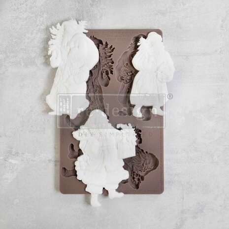 Re-Design with Prima Decor Moulds® - Holiday Greetings (672119)