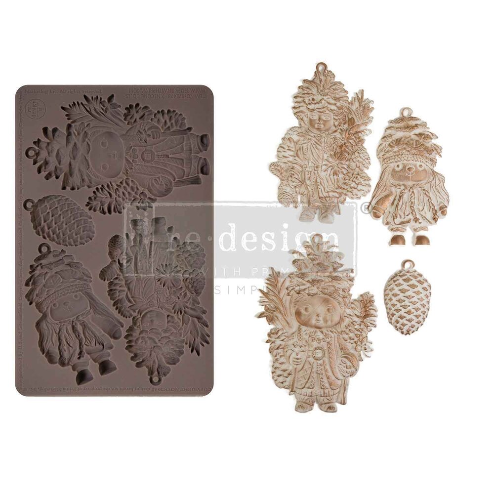 Re-Design with Prima Decor Moulds® - Pinecone Dolls (672478) Re-Design with Prima Decor Moulds® - Pinecone Dolls (672478)