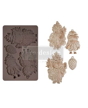 Re-Design with Prima Decor Moulds® - Pinecone Dolls (672478)