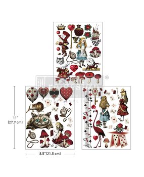 Re-Design with Prima Middy Transfers® - Wonderland Impressions (672492)
