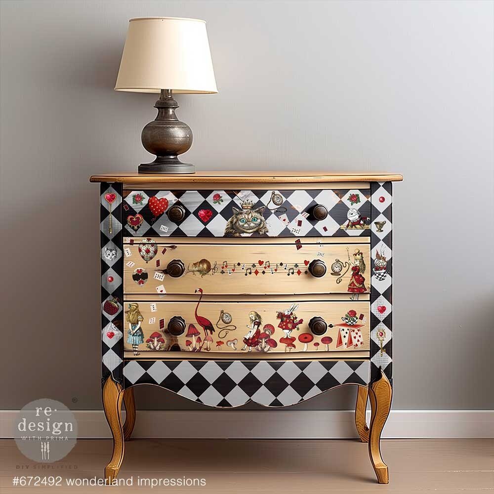 Re-Design with Prima Middy Transfers® - Wonderland Impressions (672492)