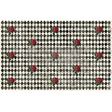 Re-Design with Prima Decoupage Decor Tissue Paper - Queen's Court of Roses (674427)