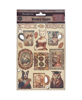 Stamperia Alterego Colored Wooden Shape A5 (KLSP173) Stamperia Alterego Colored Wooden Shape A5 (KLSP173)