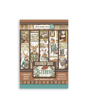 Stamperia Alterego A5 Washi Pad (8pcs) (SBW12)